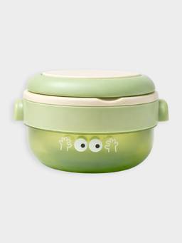 Mi Arcus - Green Portable First Feed Baby Lunch Box - Travel-Friendly (18-24 Months)
