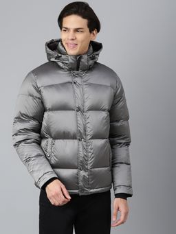 WOODS - Quilted Jacket Grey