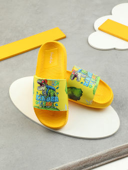 LIBERTY - Lucy & Luke CONNER-2E Yellow Casual Slides Sliders