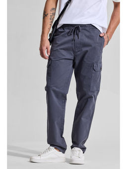 Snitch - Blue Relaxed Fit Cargo Pants