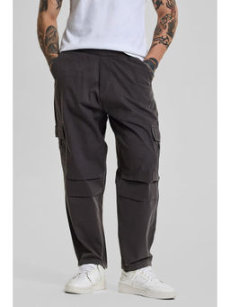 Snitch - Brown Relaxed Fit Cargo Pants