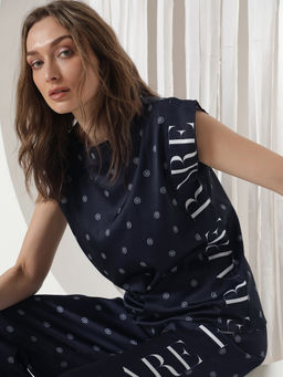 RAREISM - Adelynn Navy Blue Top