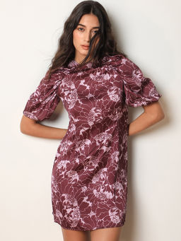 RAREISM - Christie Maroon Dark Dress