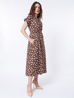 RAREISM - Murray Polka Print Dress