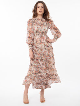 RAREISM - Russell Floral Print Tier Dress