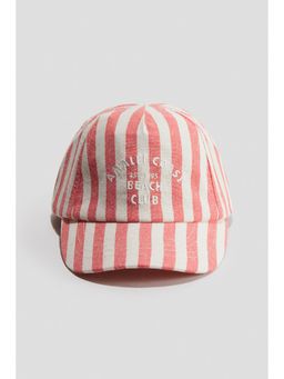 H&M - Unisex Red Cotton Cap