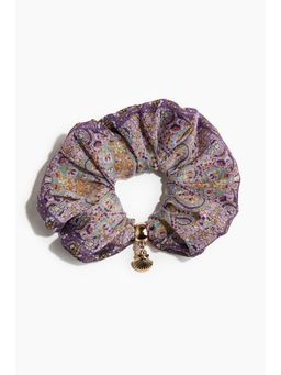 H&M - Women Purple Charm-Detail Scrunchie