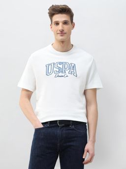 U.S. Polo Assn. Denim Co. - White Motel On The Coast Muscle Fit T-Shirt
