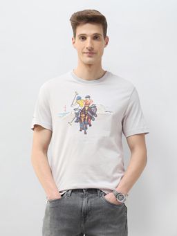 U.S. Polo Assn. Denim Co. - Grey Motel On The Coast Slim Fit T-Shirt