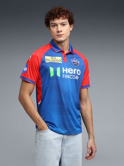 Puma - Blue Printed Regular Jersey