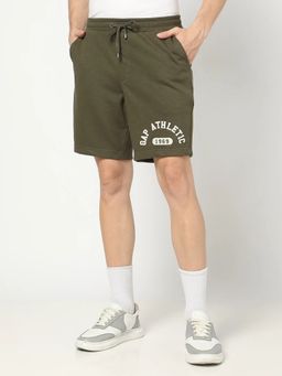GAP - Regular Fit Logo Mid Rise Shorts