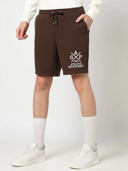 GAP - Regular Fit Mid Rise Logo Shorts