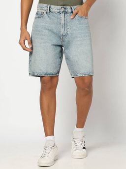 GAP - Washed Relaxed Fit Denim Shorts