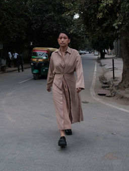 SOMYA GOYAL - Box Pleat Leisure Dress