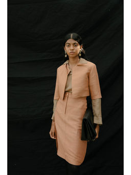 SOMYA GOYAL - Autumn Dusk Cropped Jacket