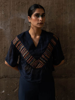 SOMYA GOYAL - Repurposed Corded Top