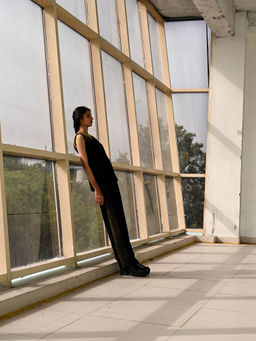 SOMYA GOYAL - Side Textured Trouser