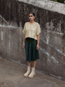 SOMYA GOYAL - Fern Green Skirt