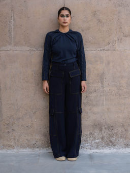 SOMYA GOYAL - Panel Line Stitch Top