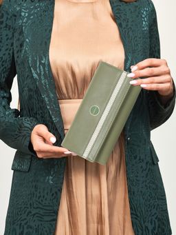 ESBEDA - Women Green Classic Elegance Wallet (S)