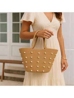 TEXTILE AND BEYOND - Multipurpose Cotton Rope Storage Handbag