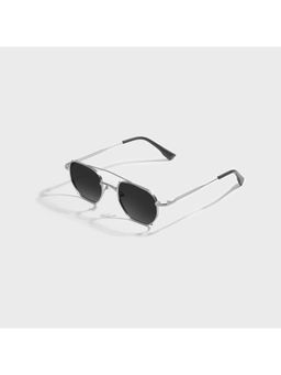 SAM AND MARSHALL - Jason Metal Polarized 400UV Protection Wayfarers Black Sunglasses