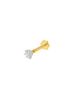 Maiora Diamonds - Delight Diamond Nose Pin 18k Gold Yellow Gold