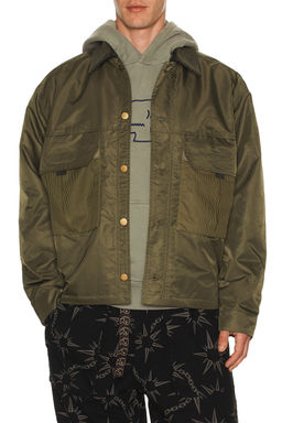 Brain Dead - Cropped Chore Jacket