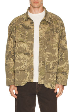 Brain Dead - Twill Military Shirt Jacket