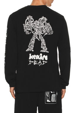Brain Dead - Skull Mech Long Sleeve Tee
