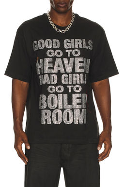 Boiler Room - Good Girls Diamante Tee