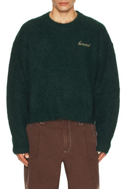 Bound - Dexter Cropped Alpaca Knit Sweater