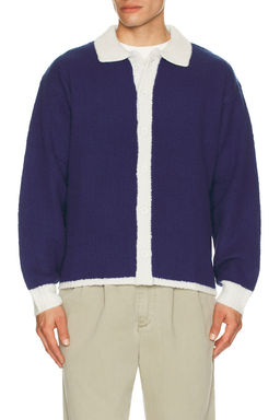 Bound - Oxford Wool Button Up Knit Shirt