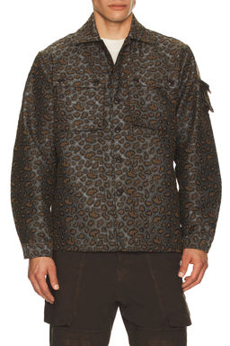 Beams Plus - Mil Camo Jacquard Shirt Jacket