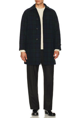 Beams Plus - Bal Collar Coat Harris Tweed