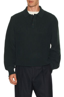 Corridor - Long Sleeve Slouchy Polo