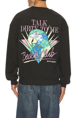 Duvin Design - Talk Dirty Crew Sweatshirt