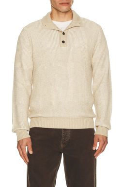 Faherty - Quarter Button Sweater