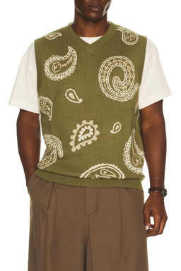 Malbon Golf - Paisley Sweater Vest