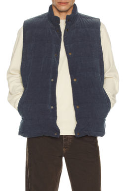 Marine Layer - Cord Puffer Vest