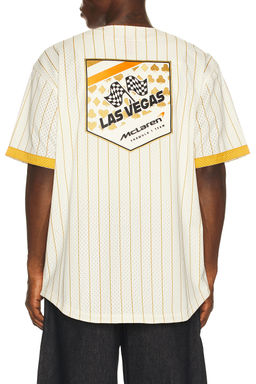 Mitchell & Ness - x McLaren Formula 1 Mesh Button Front Jersey
