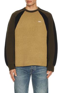 Obey - Raglan Crew Neck Sweater