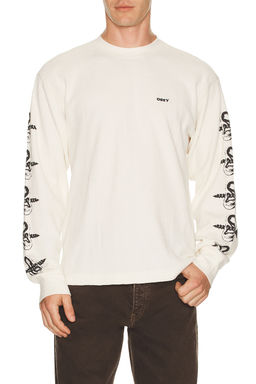 Obey - Ears Long Sleeve Thermal Tee