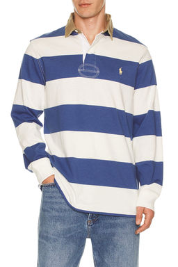 POLO RALPH LAUREN - Long Sleeve Collared Rugby Shirt