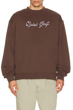 Quiet Golf - Hancock Crew Neck Sweatshirt