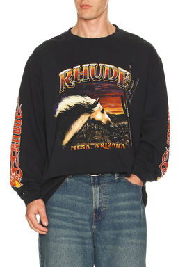Rhude - Mesa Stallion Long Sleeve Tee