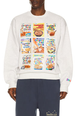 Stay Cool - x Cinnamon Toast Crunch Nostalgia Box Grid Crewneck