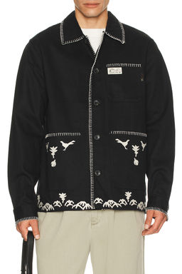 SCOTCH & SODA - Embroidered Cotton Blend Jacket