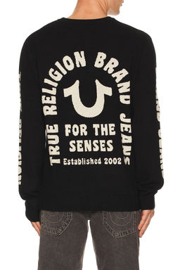 True Religion - Relaxed Logo Sweater