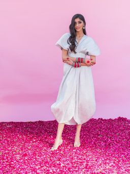 Urban Suburban - Silver Red Carpet Dress